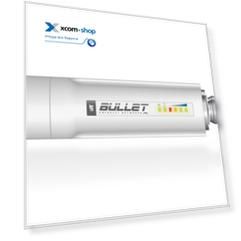Точка доступа Ubiquiti Bullet M5 HP ультракомпактная всепогодная Wi-Fi AP/bridge/CPE, 802.11a/n, 5 Г