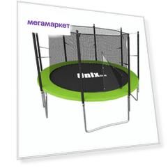 Батут каркасный UNIX line Simple 8 ft Green (inside) / с защитной сеткой / для детей / для