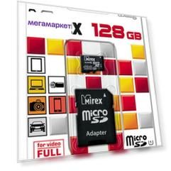 Карта памяти MIREX Micro SDХC 128GB