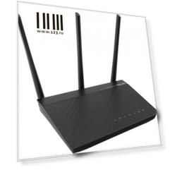 Маршрутизатор ASUS DSL-AC51 802.11abgnac 433Mbps 2.4 ГГц 5 ГГц 2xLAN черный