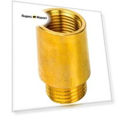 Удлинитель STOUT Удлинитель ВН 1/2"х30 мм латунь STOUT