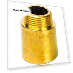 Удлинитель STOUT Удлинитель ВН 3/4"х50 мм латунь STOUT