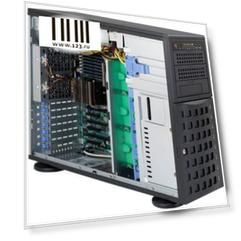 Корпус SuperMicro CSE-745BAC-R1K28B2 Midi-Tower 2x1280W черный