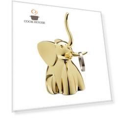 Подставка для колец Umbra "Zoola" Слон латунь