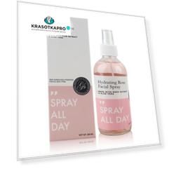 Grace and Stella, Спрей для лица Hydrating Rose, 240 мл