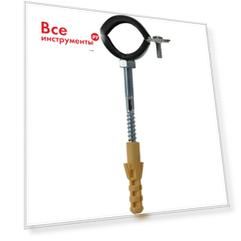 Хомут masterprof оцинк. с резин. уплотн. 1.1/2 ис.140646