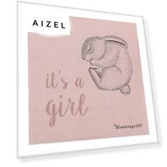 Набор салфеток It's a girl