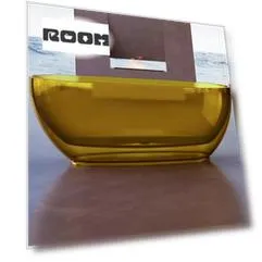 Ванна из полиэфирной смолы Abber Kristall 170х75 AT9703Amber желтый