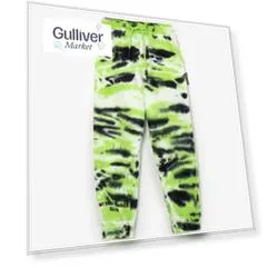 Брюки-джоггеры зеленые Gulliver (134)