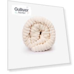 Покрывало 200x200 см белое Gulliver (One size)