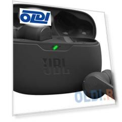 Наушники беспроводные JBL Wave Beam TWS черный (TWS, IP54/IPX2, 8 мм, 500 мAч, JBLWBEAMBLK)