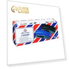 Степлер №24-26/6 25 листов, deVENTE Attomex пластиковый, чёрный