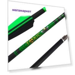 Стрела арбалетная микс карбон Centershot Toxic 20" Half Moon Nock (6шт.)