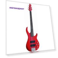 Бас-гитара PEAVEY Milestone 5 Plus Red