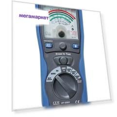 DT-5503 Аналоговый тестер изоляции и электропроводимости CEM