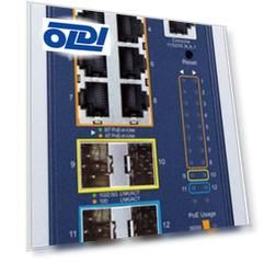 коммутатор/ PLANET IGS-6329-8UP2S2X IP30 DIN-rail Industrial L3 8-Port 10/100/1000T 802.3bt PoE + 2-port 1G/2.5G SFP + 2-Port 10G SFP+ Full Managed Sw