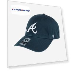 Бейсболка 47 BRAND B-RGW01GWS Atlanta Braves MLB (синий), Синий