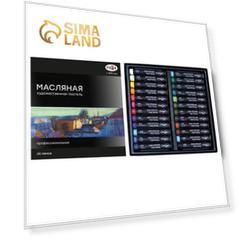 Пастель масляная, набор 24 цвета, "Гамма", в картонной коробке