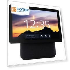 Умная колонка Яндекс.Станция Дуо Макс c Алисой, c Zigbee, Bluetooth, Wi-Fi, 60Вт, Черный, YNDX-00055BLK