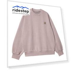 Свитшот CARHARTT WIP Vista Sweatshirt Glassy Pink (Garment Dyed)
