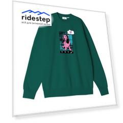 Свитшот OBEY Obey Love Pup Adventure Green 2024