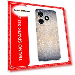 Чехол на Tecno Spark Go 2024/Spark 20C / Текно Спарк Го 2024/Спарк 20C с принтом Мерцание