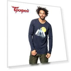 Футболка с д/рук  MOUNTAIN LONGSLEEVE M (1806771) JACK WOLFSKIN