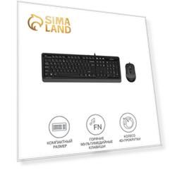 Клавиатура + мышь A4Tech Fstyler F1010 клав:черный/серый мышь:черный/серый USB Multimedia (   103388