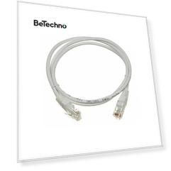 Патч-корд TWT TWT-45-45-2.0/6-GY RJ45 - RJ45, 4 пары, UTP, категория 6, 2 м, серый