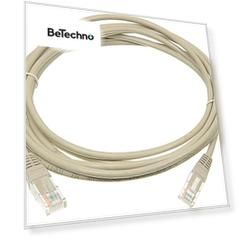 Патчкорд Lanmaster TWT-45-45-2.0/S-GY TWT FTP кат.5e, с заливными колпачками, 2.0 м, серый