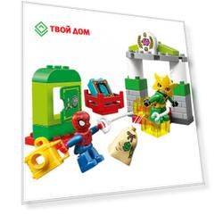 Конструктор Lego Duplo Супер Герои: Человек-паук против Электро 10893