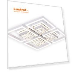 Потолочная светодиодная люстра с ПДУ Ambrella light Modern Acrylic FA118