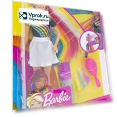 Кукла Barbie Радужное сияние волос FXN96