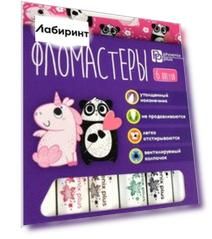 Фломастеры утолщенные Арт-братва, 6 цветов