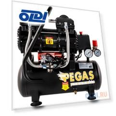 Pegas pneumatic малошумный компрессор PG-602 проф. серия безмасляный 6619