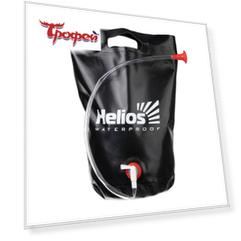 Ведро-душ походный 12,5л (ПВХ 650г/м.кв, h 44 см, d 22 cм) (T-VD-12.5-B) Helios