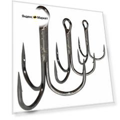 Крючок "Catcher" TRIPLE 930 тройник Size 2 (10 штук)