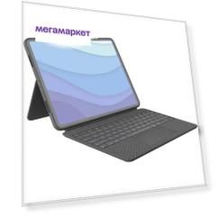 Чехол-клавиатура Logitech Combo Touch iPad Pro 12.9 (5/6gen) Oxford Grey Русская раскладка