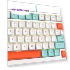 Проводная клавиатура A4TECH Fstyler FS300 белый (FS300 PANDA SNORKLENING)