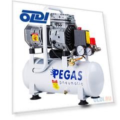 Pegas pneumatic малошумный компрессор PG-601 безмасляный 6615