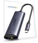 Сетевой адаптер Ugreen USB C 3.1 - LAN RJ45 2.5G (70446)