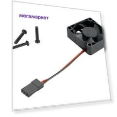 Вентилятор регулятора Hobbywing FAN-MP3510SH-5V-10500RPM@5V-0.25A-BLACK-A, 35*35*10мм IP55