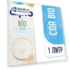 Напиток соевый Alpro Soya Bio натуральный без глютена 1.8% 1л