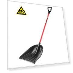 Лопата снеговая Hammer Black 1.0