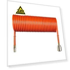 Шланг спиральный для пневмоинструмента Foxweld Aero 5774