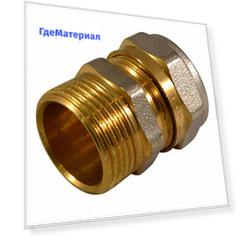 Соединение обжимное CTM CCM32114 32 мм 1 1/4 дюйма с наружной резьбой