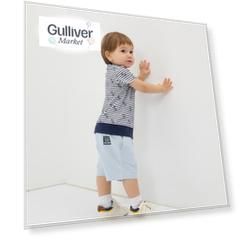 Шорты из пике голубые для мальчика Gulliver (80-48)