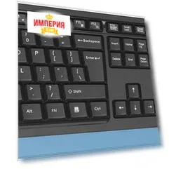 Комплект мыши и клавиатуры A4Tech Fstyler FGS1035Q черный/синий