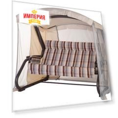 Садовые качели Удачная мебель Толедо шоколад (A28C.345) (2 коробки)