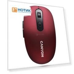Мышь беспроводная Canyon MW-9, 1500dpi, Bluetooth/Wireless, Красный CNS-CMSW09R